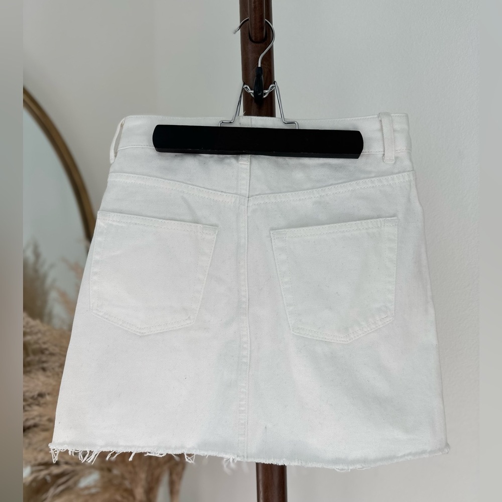 TOPSHOP DENIM A-line Skirt womens size 4